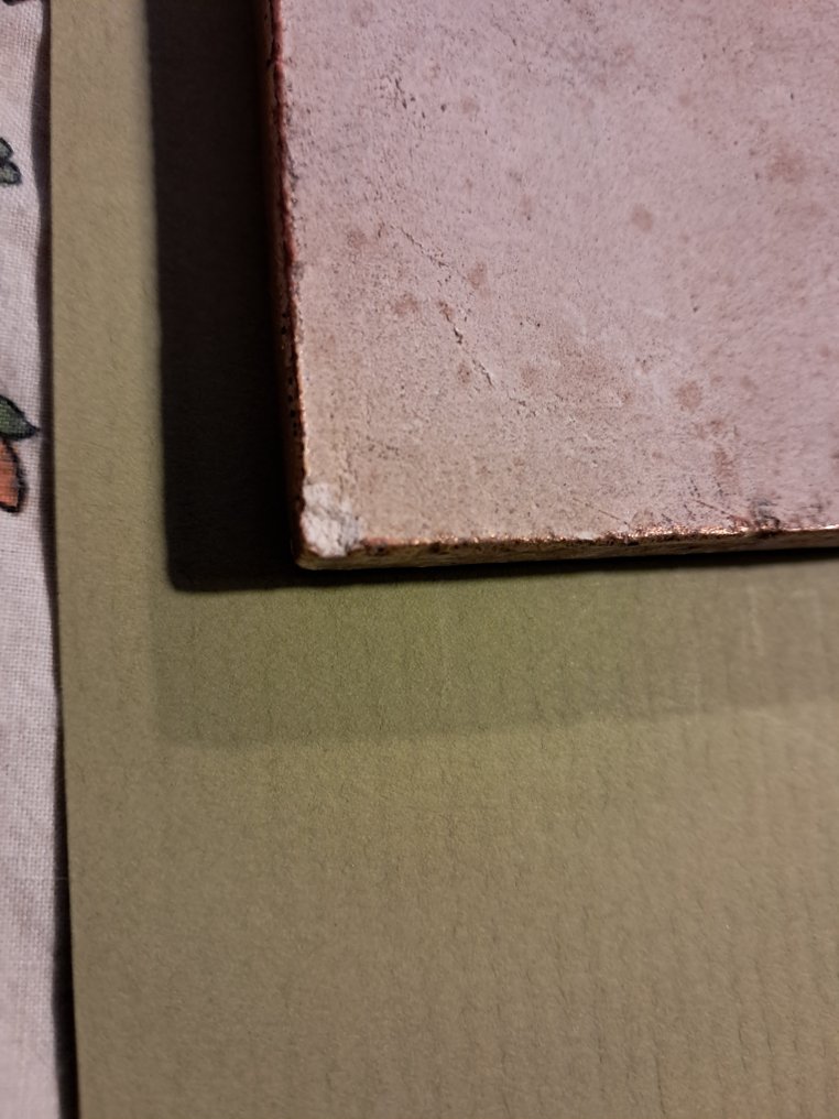  Carreau - Wilhelmina Koningin 1898 - 1948 - Navire à voile avec un texte dans la voile Je Maintiendrai. - De Porceleyne Fles, Delft - 1948  #3.2