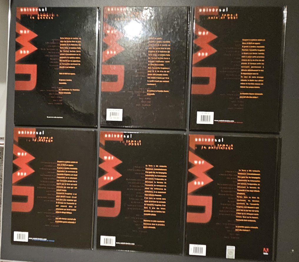 Universal War One T1 à T6 - Série Complète - 6x C - EO/Ré - 6 Album - 1999/2006 #1.0