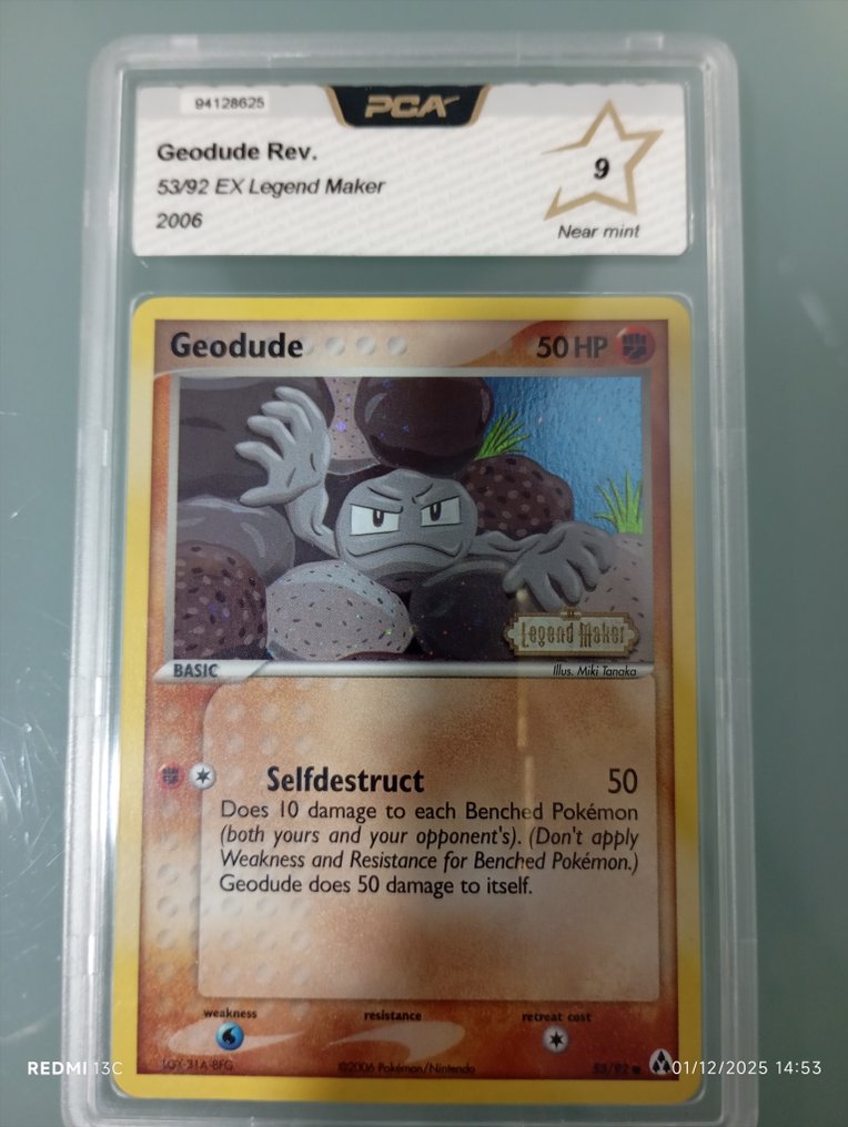 Pokémon - 8 Graded card Foil - PCA - EX - EX Legend Maker #3.2