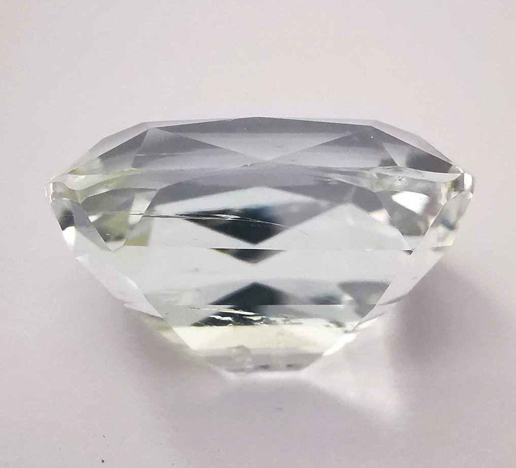 Zonder Minimumprijs Kleurloos Beril  - 11.05 ct - Antwerp Laboratory for Gemstone Testing (ALGT) - Goshenite kleurloos #3.2