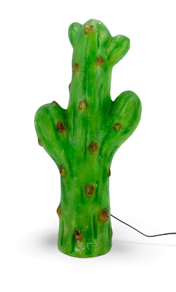 Lamp - From the Earth Modern Design Model 'Creative Cactus' - Resin - 75x44x18 cm - 100% Made in Italy #1.0
