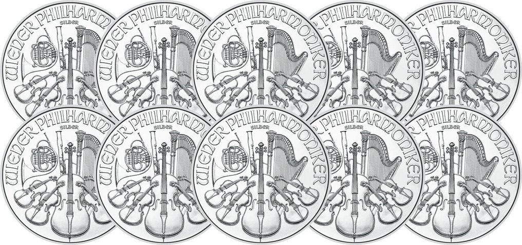 10 Onces troy - Argent .999 - Philharmonique 2026 - 311 gram - fine silver #1.0