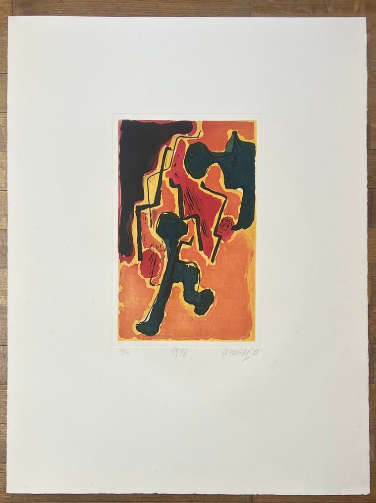 Corneille (1922-2010) - Aquatinte Cobra 1948- 1988 #2.1