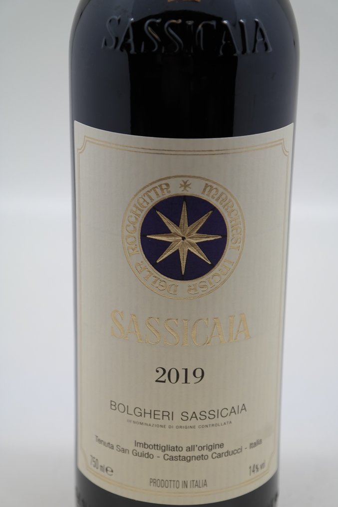 2019 Tenuta San Guido, Sassicaia - Super Tuscans - 1 Φιάλη (0,75L) #1.0