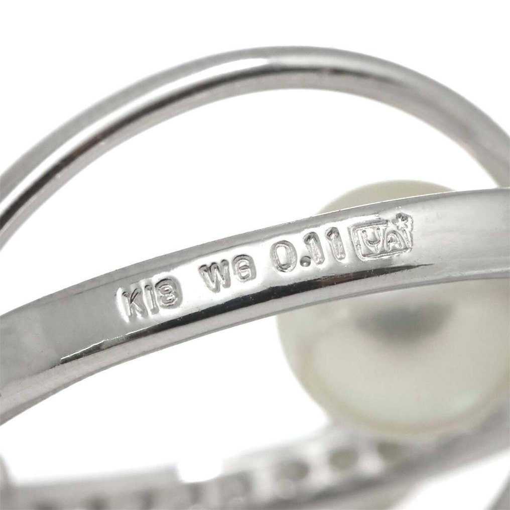 Tasaki - Σκουλαρίκια - 18 καράτια Λευκός χρυσός #3.2