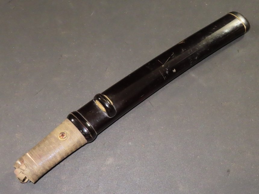 Katana - Tamahagane Steel - Tanto w/Koshirae : A6-247 - Japan - Muromachiperioden (1333-1573) #2.1