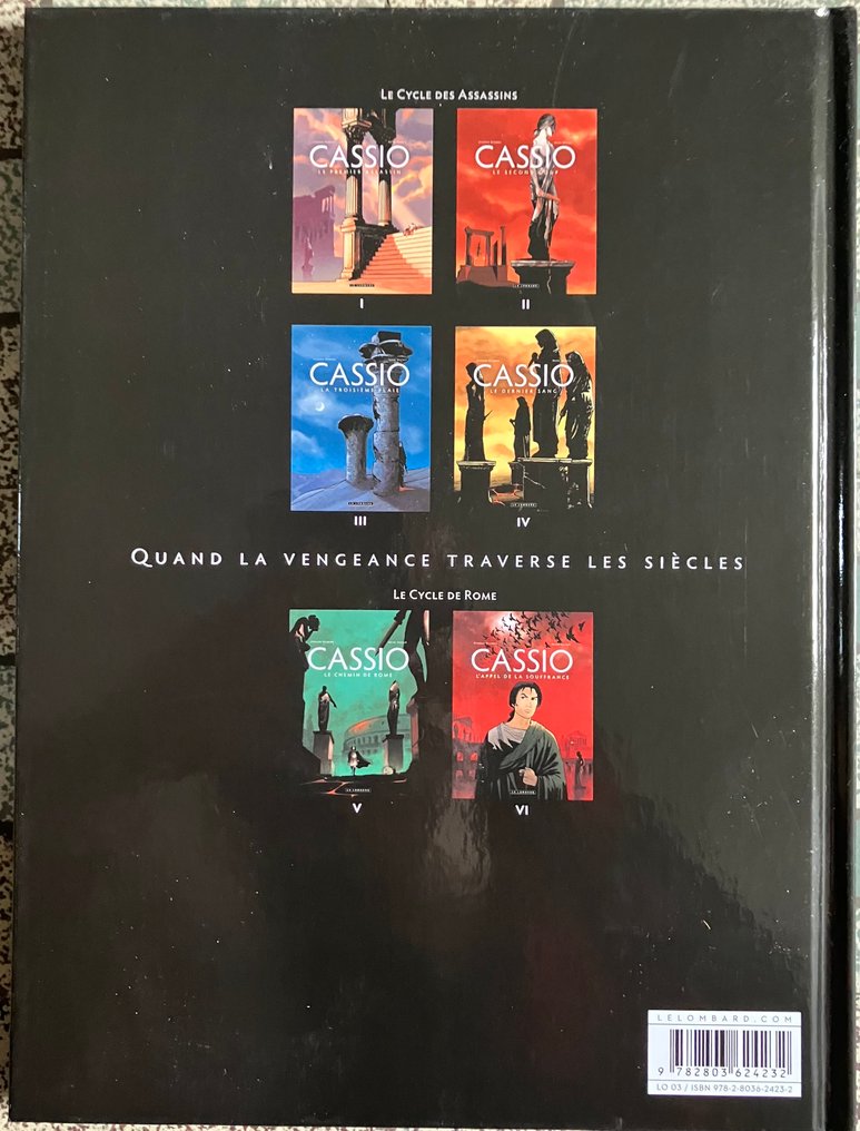 Cassio T1 - Le Premier Assassin + dédicace couleur - C - 1 Album - Herdruk - 2012 #3.2