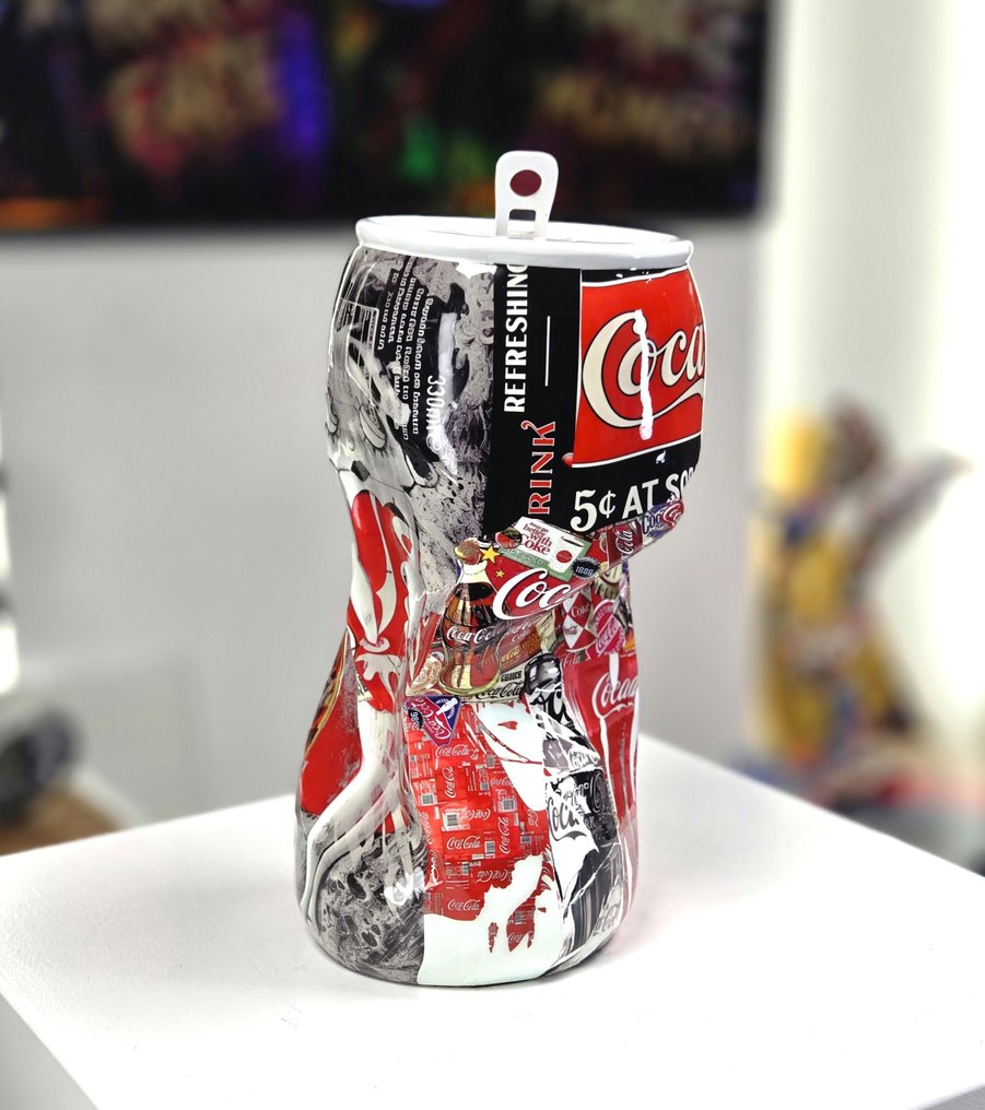 Patryk Konrad - Coca Cola pop art crushed can - limited Betty edition. #4.3