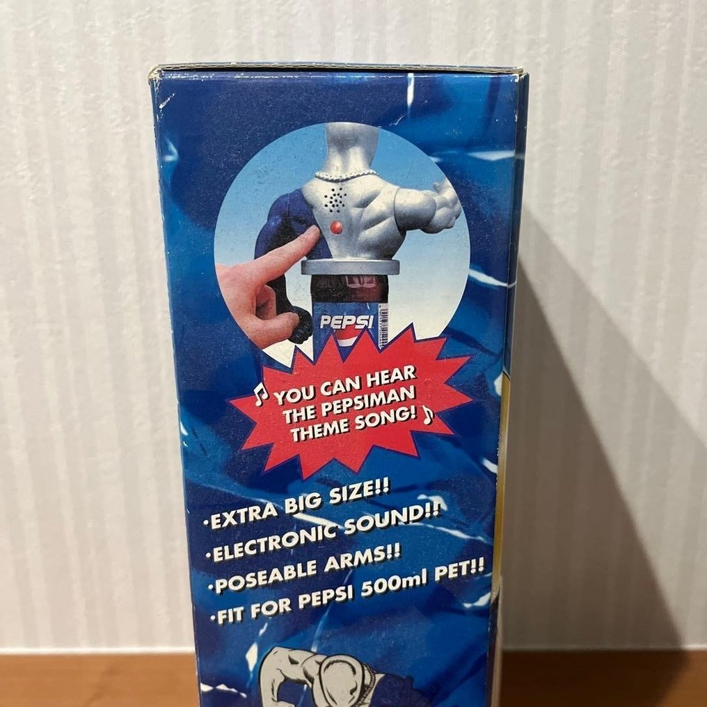 Pepsi - Παιχνίδι Pepsiman Sound Big Bottle Cap – Premium Collectible Figure - 2000-2010 - Ιαπωνία #2.1