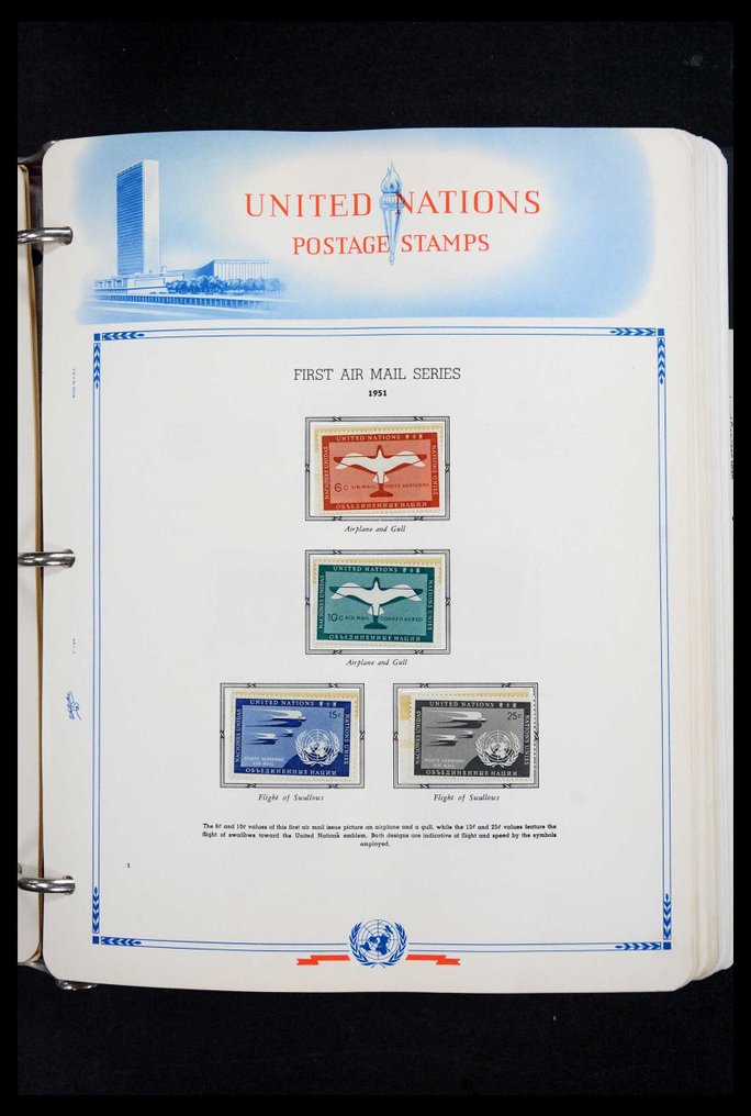 世界  - 联合国收藏品主要为未使用品（MNH），包括Geneve。 #3.2