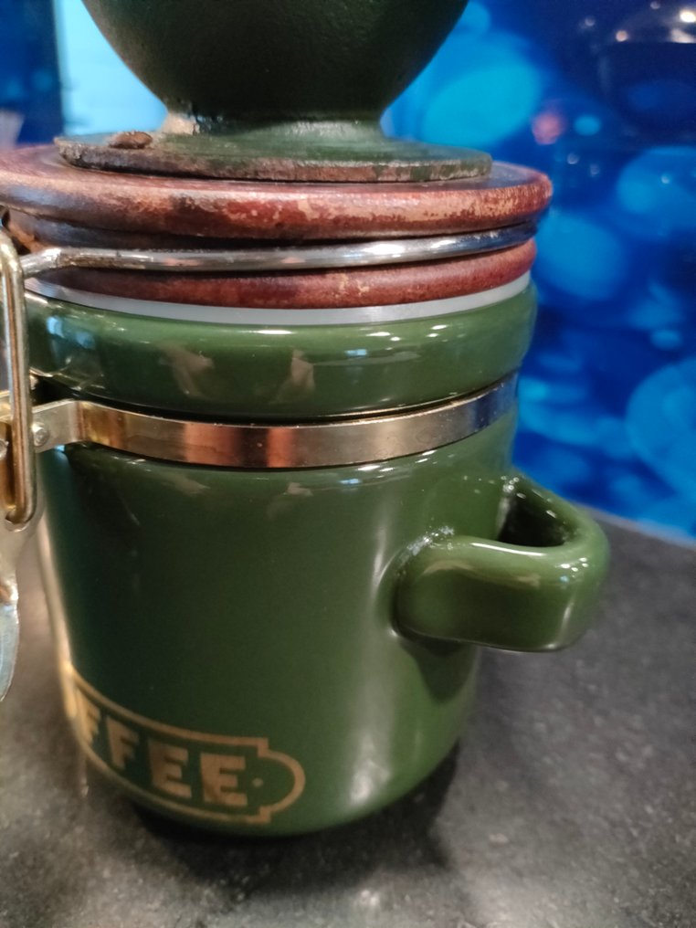 London Pottery - David Birch - 咖啡研磨机 - 陶瓷, 木, 金属, 来源 #2.1