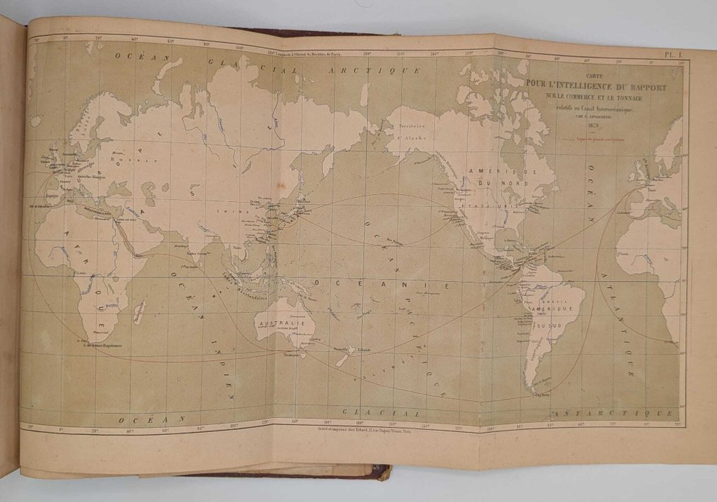 Société de Géographie - Congrès International d'Études du Canal Interocéanique Compte rendu des séances [Panama] - 1879 #1.0