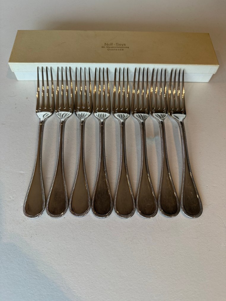 Christofle - Set da cena (55) - Perles - Placcato argento - 8 persone #3.2