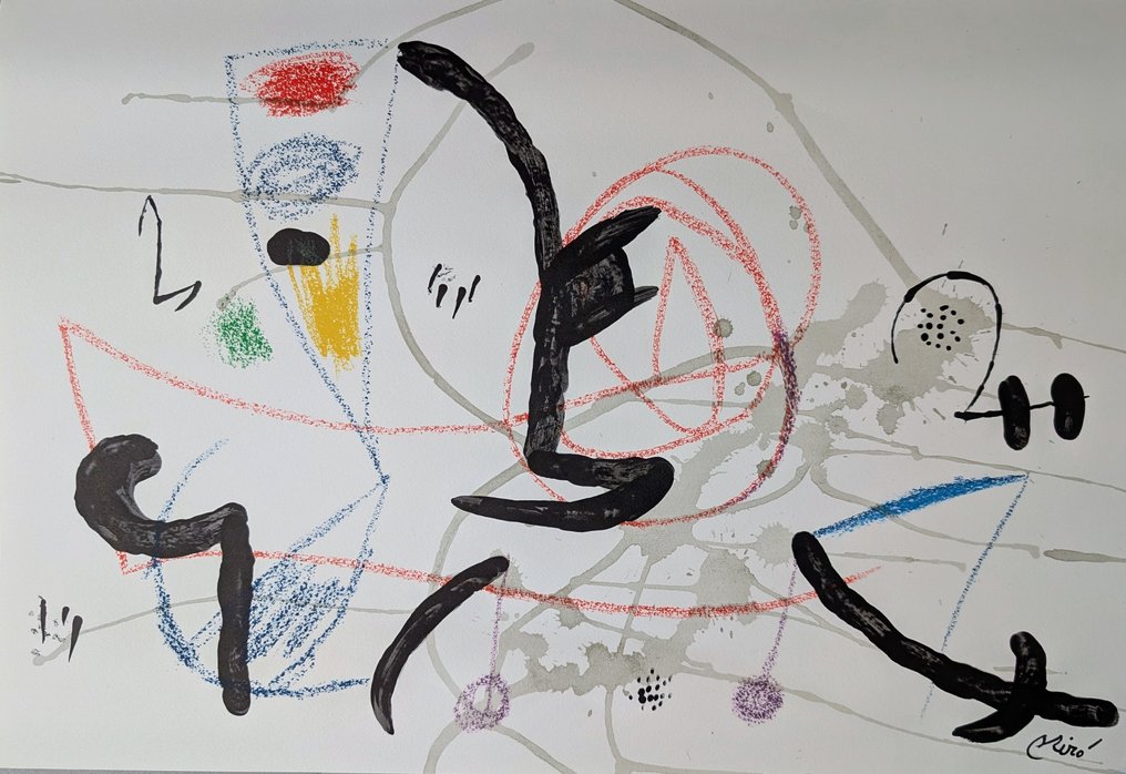 Joan Miro (1893-1983) - Maravillas con variaciones acrosticas 11 #1.0