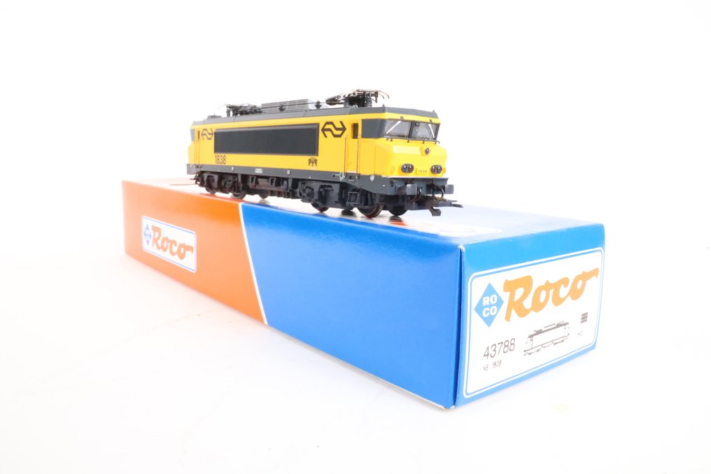 Roco H0轨 - 43788 - 电力机车 (1) - 1800系列,带有格罗宁根市徽的 - NS #1.0