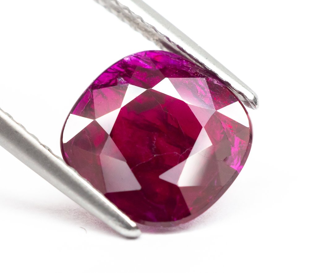 没有保留价 红宝石  - 2.29 ct - 莲花宝石实验室 - 浓烈到丰富的红色（MOZ） #1.0