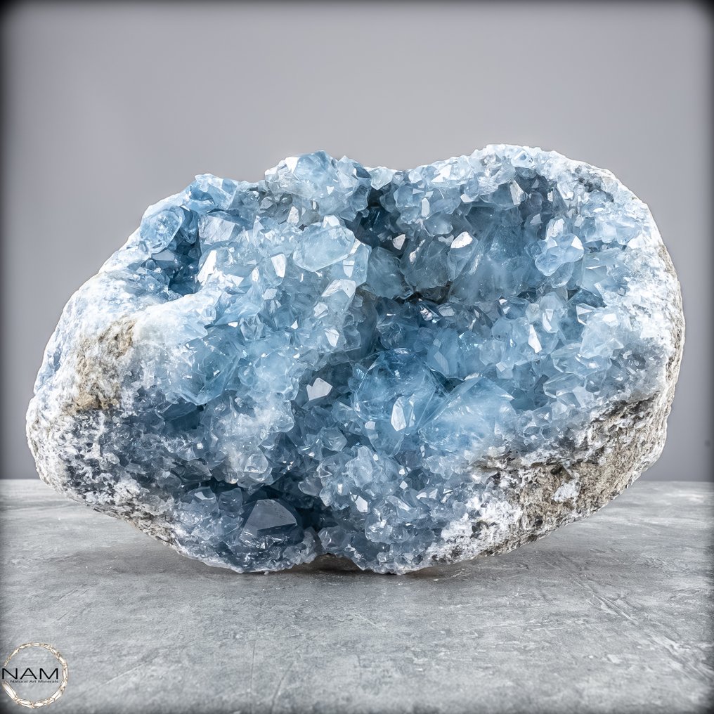 Natural Celestite 德鲁兹/自由形式- 5391.46 g #1.0