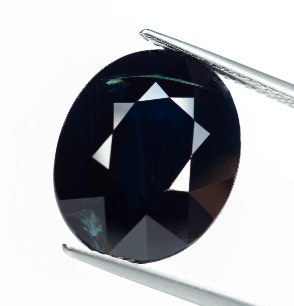Nincs minimálár Zafír - 15.93 ct - Amerikai Gemmológiai Intézet (GIA) - sötétkék #1.0