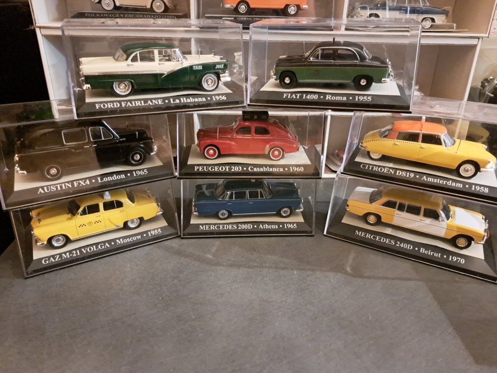 De Agostini 1:43 - Modellino di auto (8) - Collezione speciale di modelli di taxi in Zamac #1.0