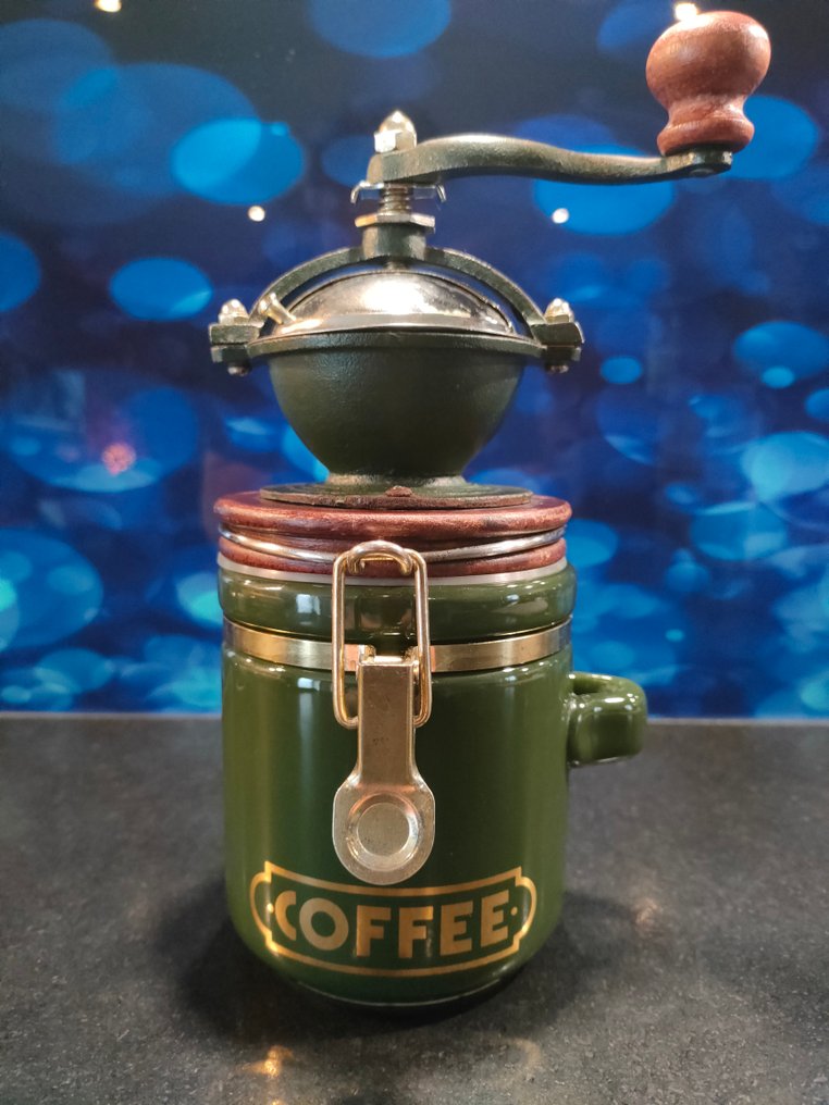 London Pottery - David Birch - 咖啡研磨机 - 陶瓷, 木, 金属, 来源 #1.0