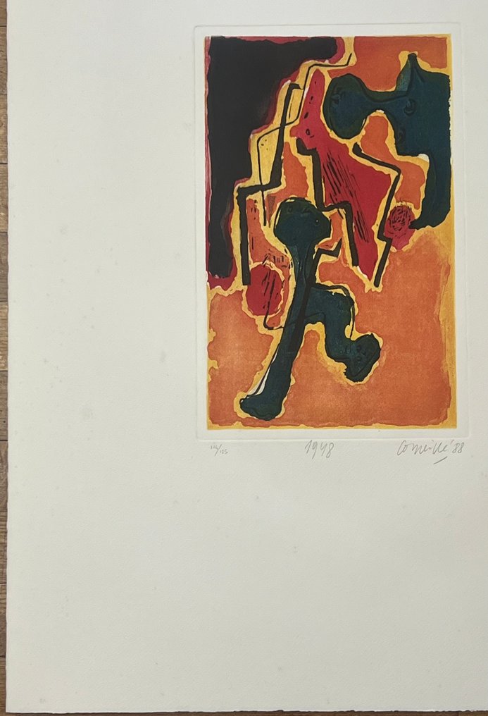 Corneille (1922-2010) - Aquatinte Cobra 1948- 1988 #3.2