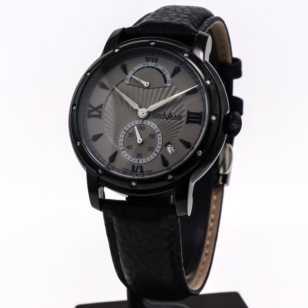 GEOVANI - Swiss Automatic Watch - GORA595-BL-D-2 - Silver colored hands - χωρίς τιμή ασφαλείας - Άνδρες - 2020+  #2.1