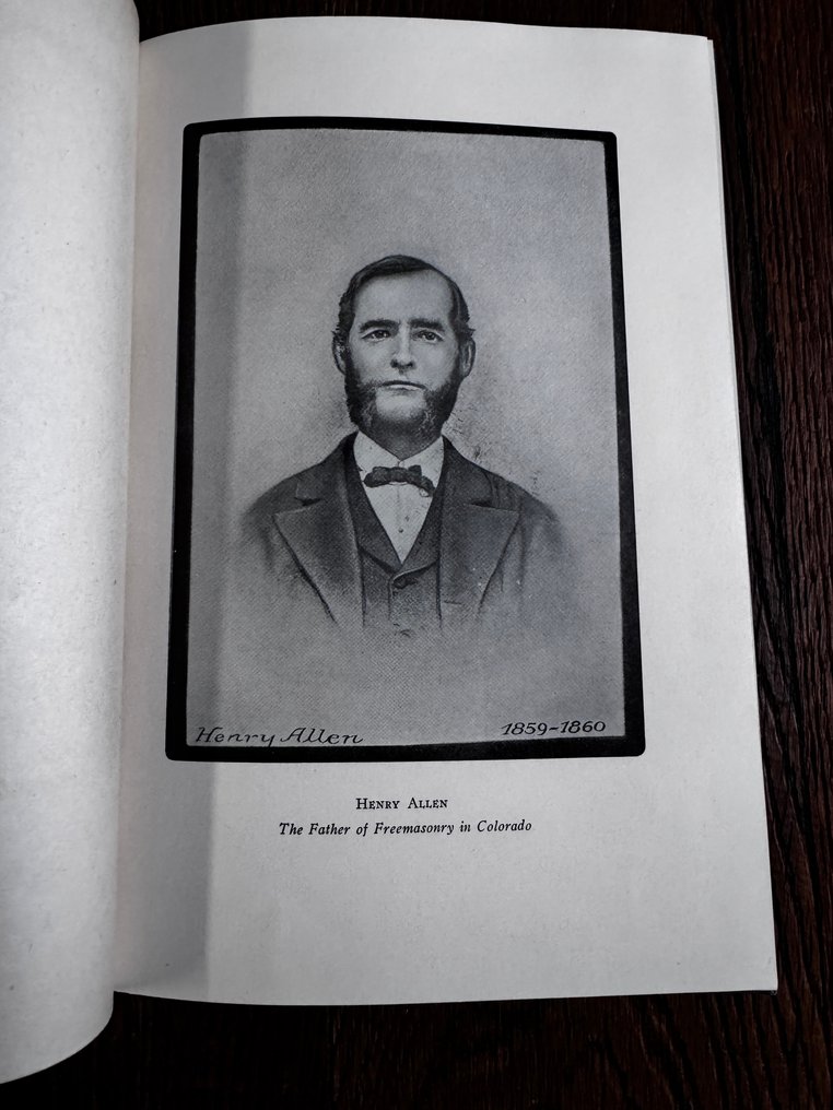 Freemasonry - Signed by George Clark “Our Masonic Heritage” - 1936 #1.0