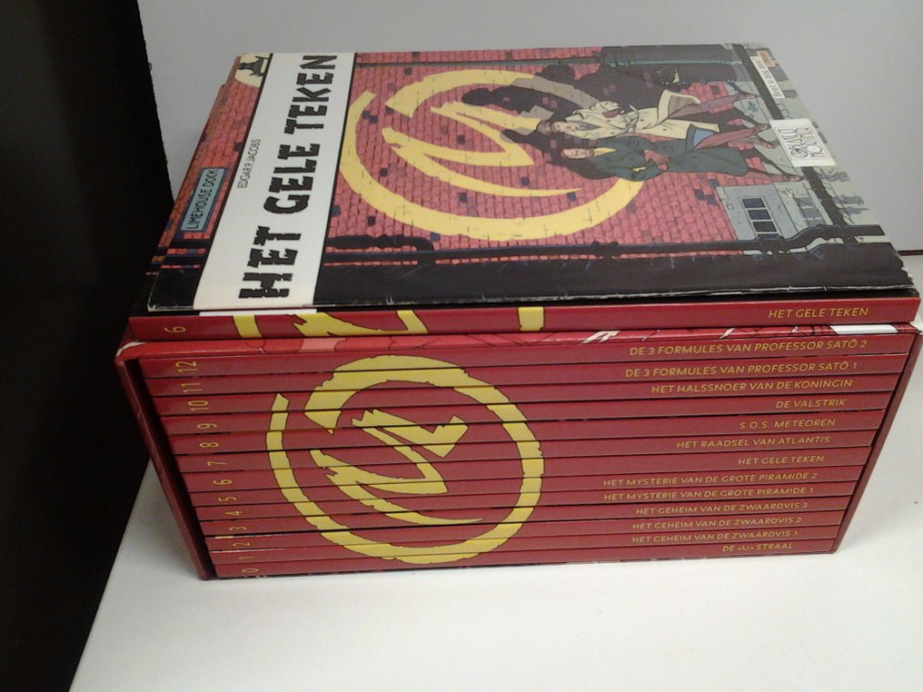 Blake en Mortimer 1 t/m 12 - Complete box met extra deel het gele teken - 13 Album - Πρώτη έκδοση - 2012 #1.0