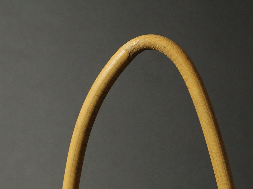 Lantern - Andon Lantern with Rattan Handle – Hexagonal Paper Shade - (No Reserve Price) #2.1