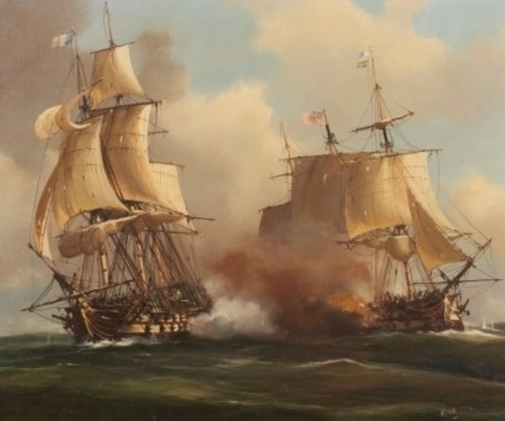 European school (XX) - Zeeslag, #1.0