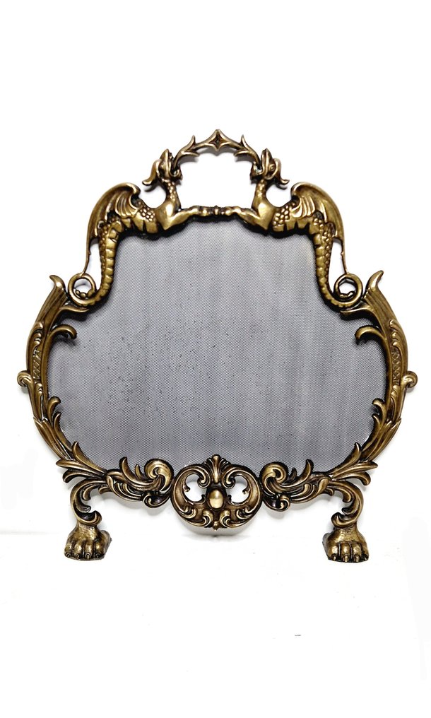 Tillbehör till öppen spis - Mässing - Hårdskärm #1.0