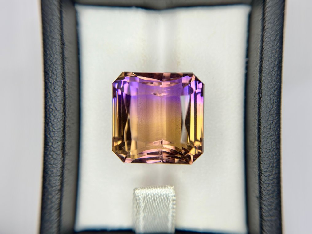 χωρίς τιμή ασφαλείας - 1 pcs  Μωβ, Κίτρινο Αμετρίνης  - 28.82 ct - Διεθνής Ένωση Έγχρωμων Πολύτιμων Λίθων (ICA GemLab) - ΑΠΙΣΤΕΥΤΑ ΑΨΕΓΔΙΑΣΤΑ ΑΜΕΤΡΙΝΗ #1.0