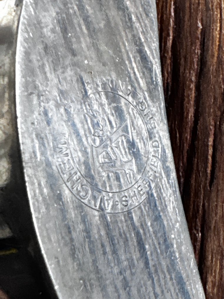 Sheffield/Freemasonry - Παγούρι - Επάργυρο - Μασονικό δοχείο για τούμπα 1940(c) #3.2