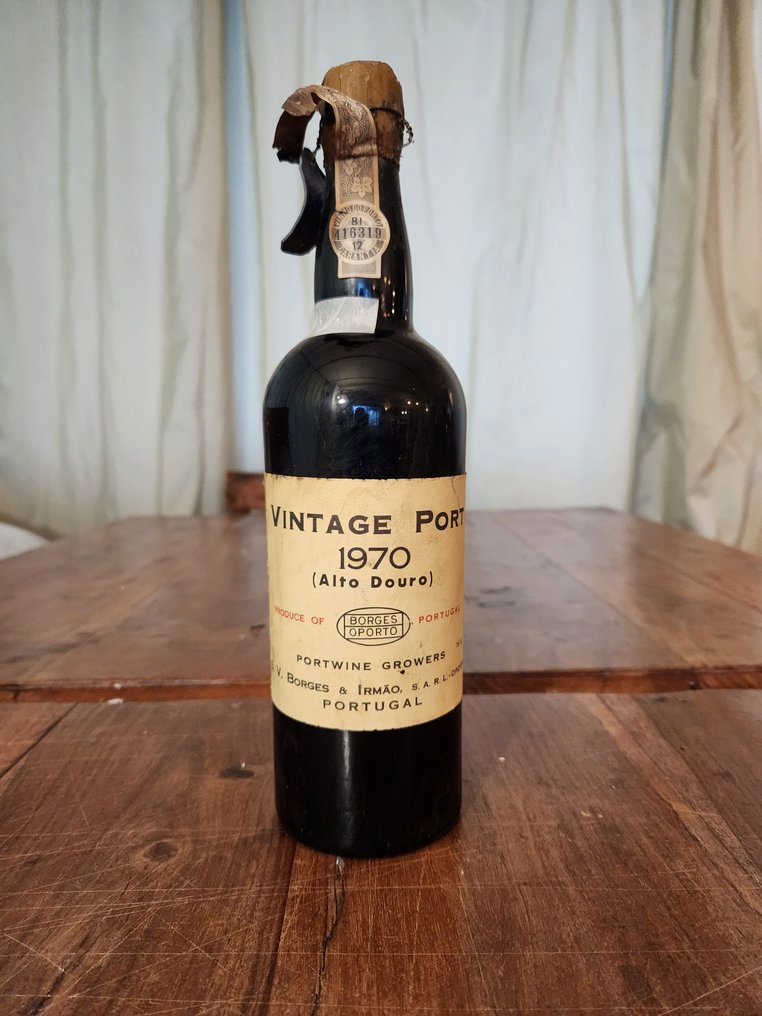 1970 Borges & Irmão - Vintage Port - Douro - 1 Bottle (0.75L) #1.0