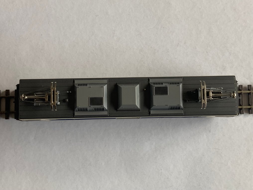 Bemo H0m - 1280 304 - 3296 304 - 3296 300 - 3295 301 - 3295 308 - 3297 306 - 3297 307 - Set Machetă tren transport călători (7) - Set de tren 7 piese MOB "Panoramic Express" - MOB #4.3