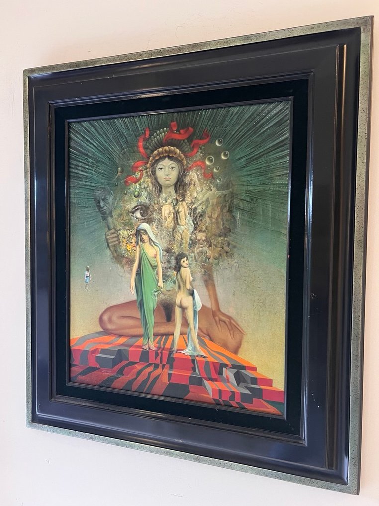 Roger Van Belleghem (1922-2002) - 'Water goddess #3.2