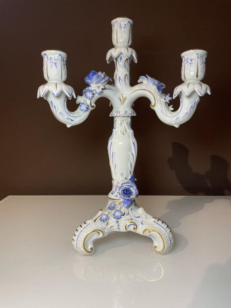 Capodimonte - Candelabrum - Kerámia - Elegáns #1.0