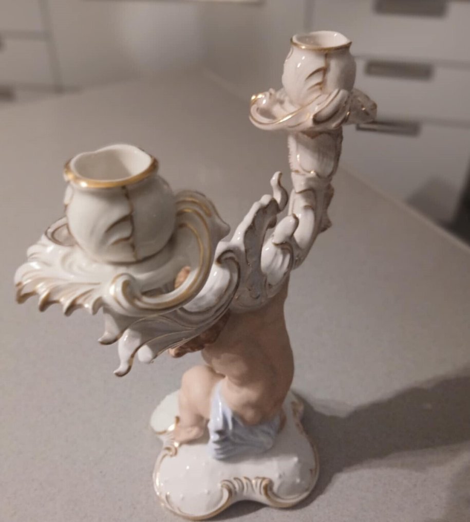 Karl Tutter - Hutschenreuther Selb - Κηροπήγιο Taperstick - Πορσελάνη #4.3