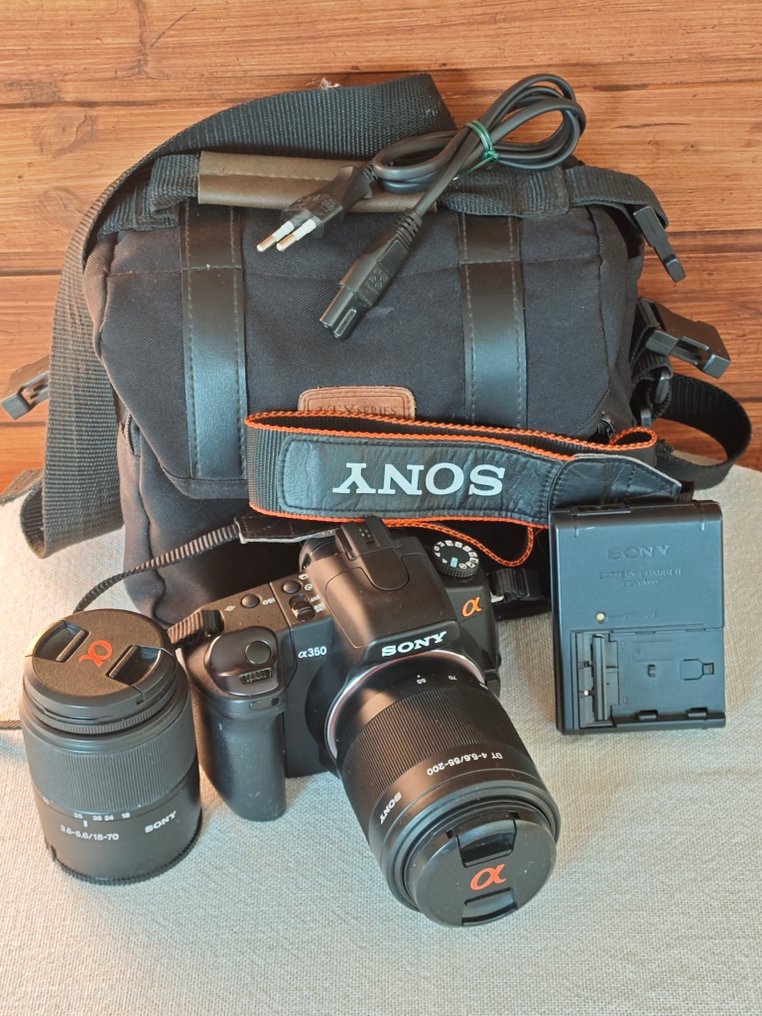 Sony DSLR-A350 + Sony DT 3.5–5.6 / 18–70 + Sony DT 4–5.6 / 55–200 Digital reflex camera (DSLR) #1.0