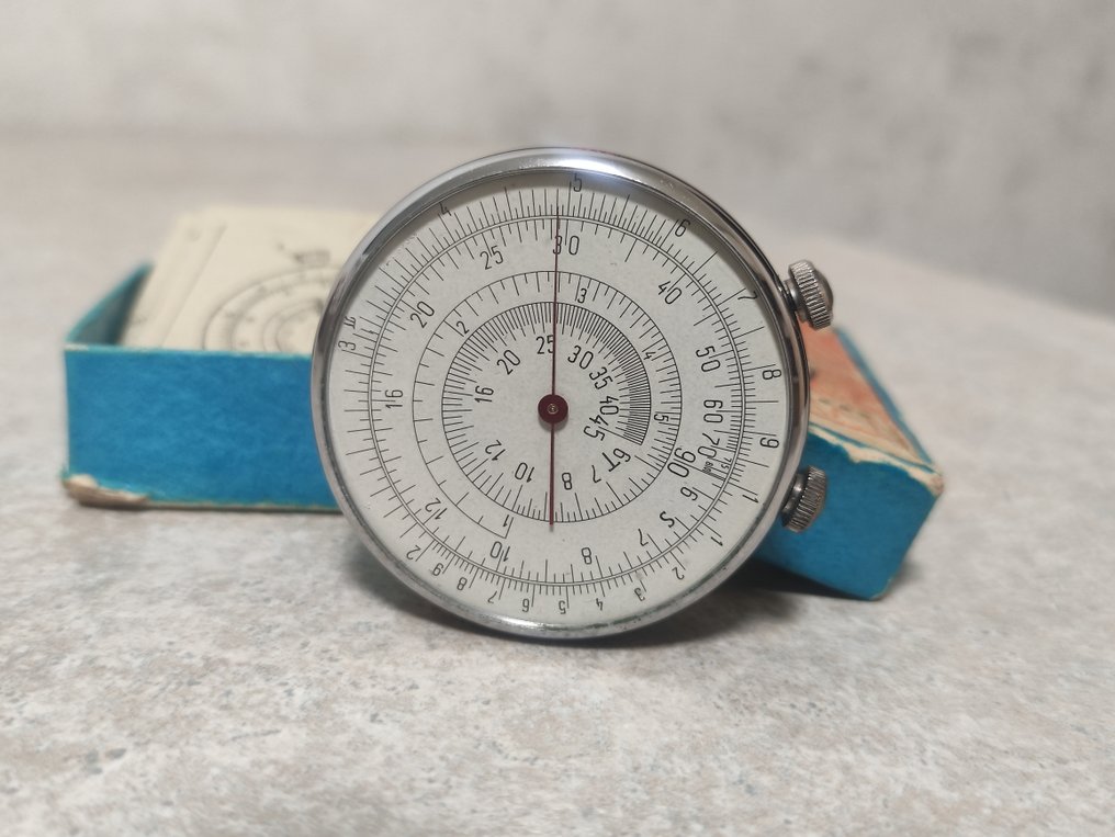Kontrolpribor - Calcolatrice - anni '60 - Righello logaritmico circolare KL-1 URSS #1.0