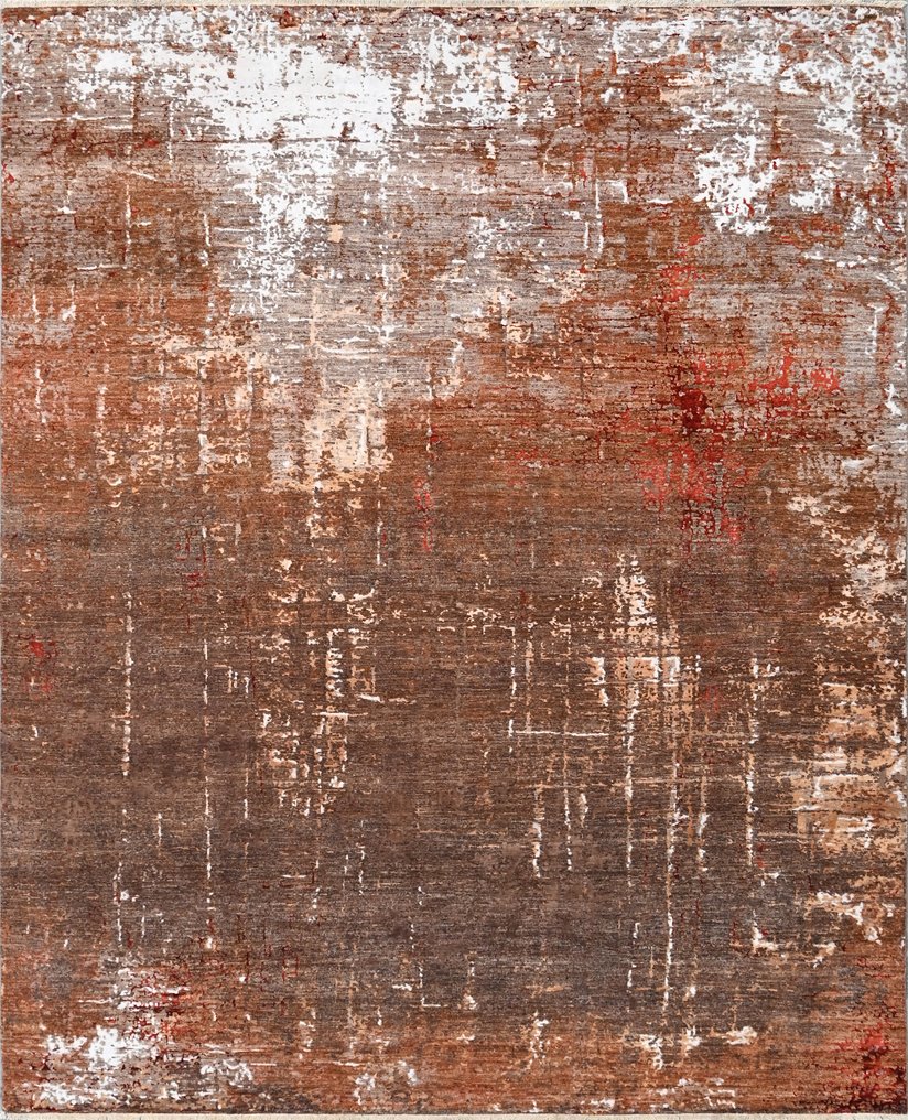 Ontwerp vloerkleed met zijde - Nieuw - Vloerkleed - 307 cm - 248 cm #1.0