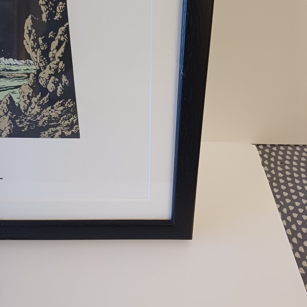 Tintin - Centenaire de Hergé - (2007) - 1 Lithography Moulinsart - We walked on the Moon - Limited and numbered edition - 2007 #4.3