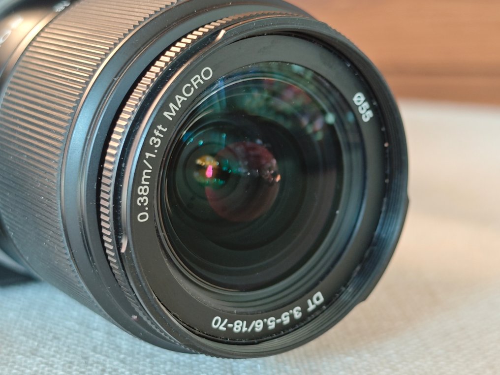 Sony DSLR-A350 + Sony DT 3.5–5.6 / 18–70 + Sony DT 4–5.6 / 55–200 Digital reflex camera (DSLR) #4.3