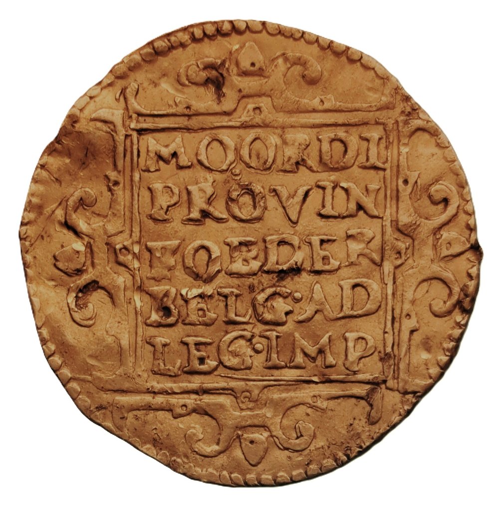 荷兰， 乌得勒支 Dukaat 1605, R2  (没有保留价) #1.0