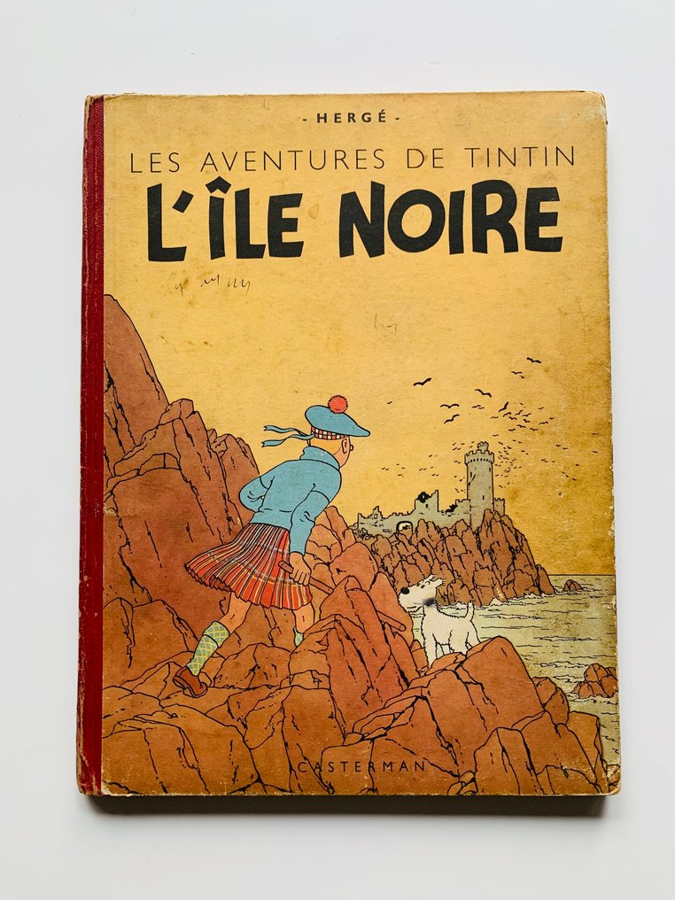 Tintin - L'Île Noire + Tintin au Congo - 2 Albums in various reissues - 1948/1950 #1.0