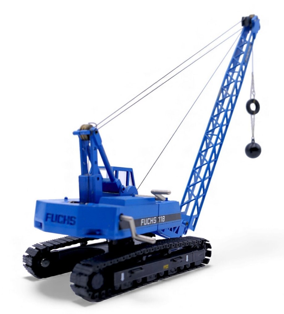 Scale 1:50 - Modellastlbil - Fuchs Crawler Crane Mod. 118 R with Wrecking Ball - OUT OF STOCK! #3.2