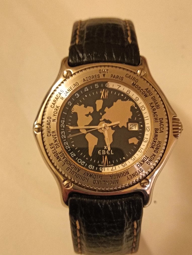Ebel - Voyager World Time - 没有保留价 - 男士 - 2000-2010  #1.0
