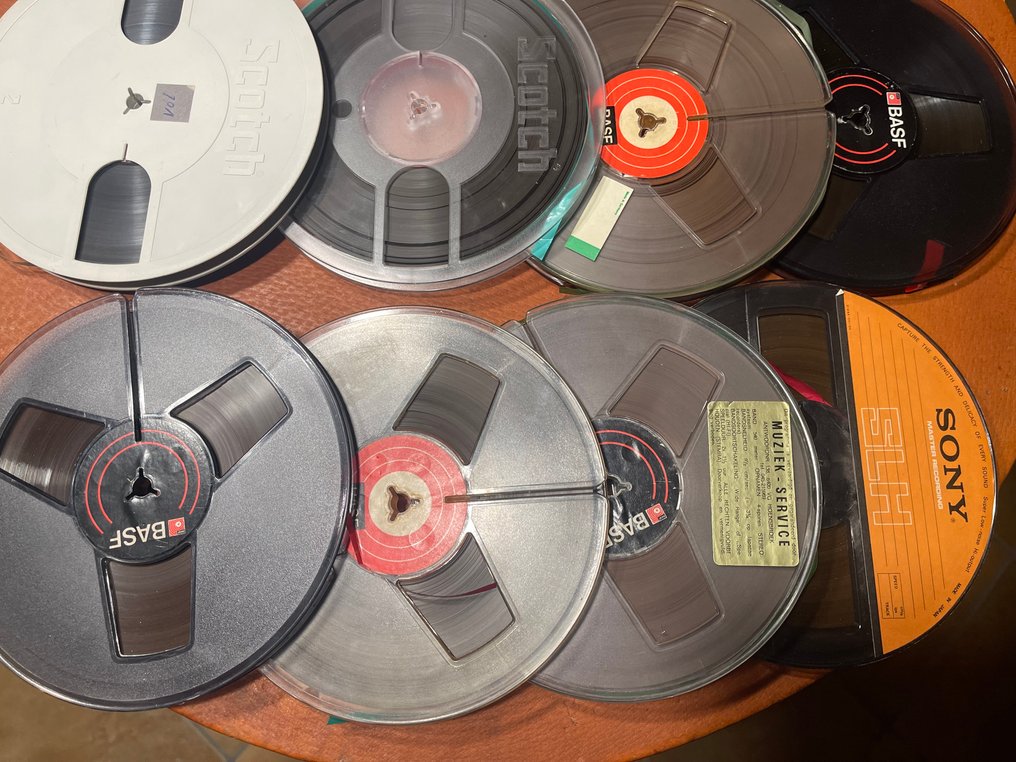 basf,scotch,sony - Basf, Sony, Scotch Reel to reel-lyd #1.0