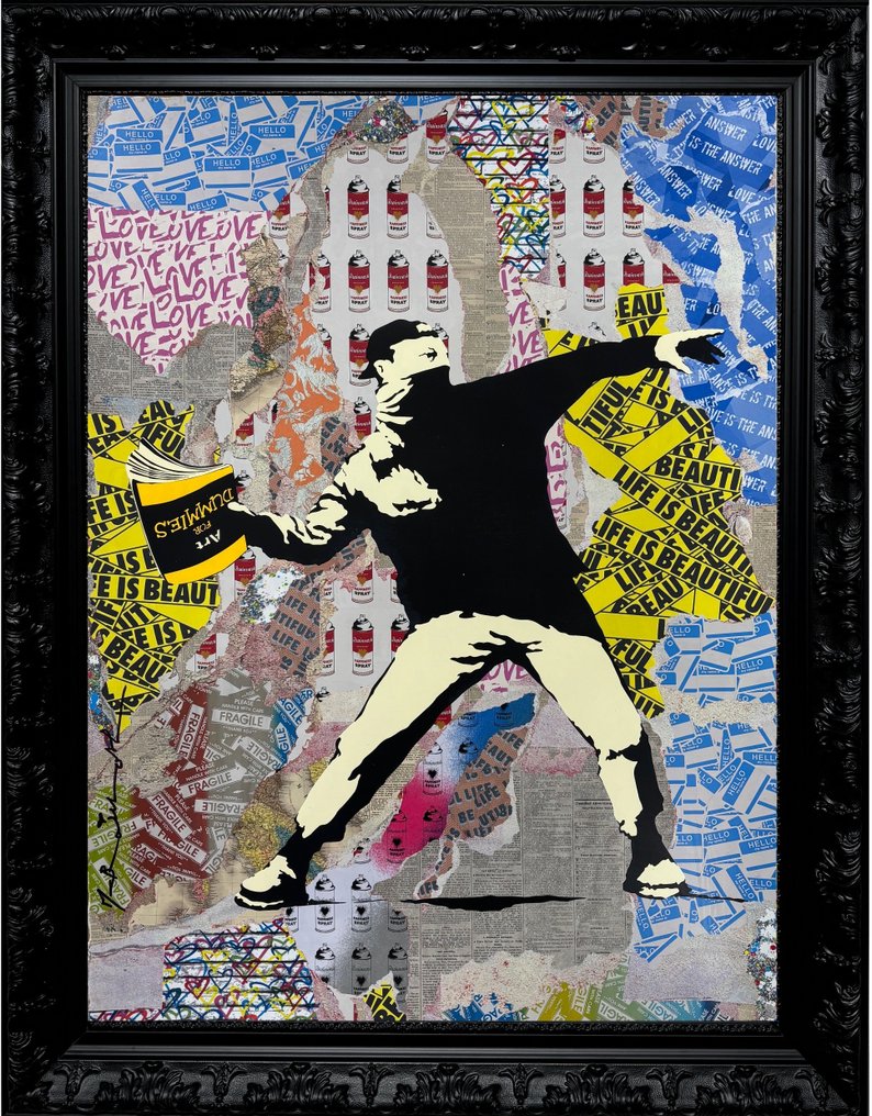 Mr Brainwash (1966) - Banksy thrower (UNQ 1/1) #1.0
