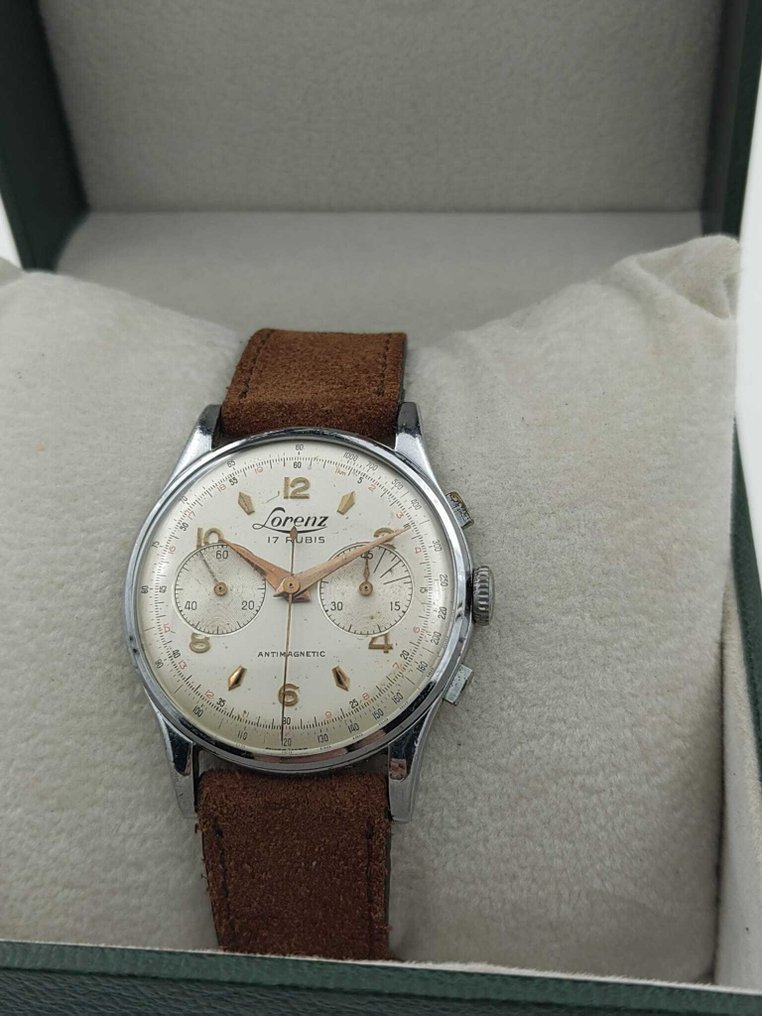 Lorenz - Chronograph - Zonder Minimumprijs - Heren - 1950-1959  #3.2